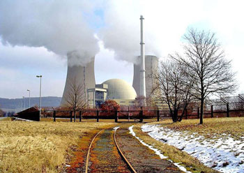 Das AKW mit Gleisanschluss!